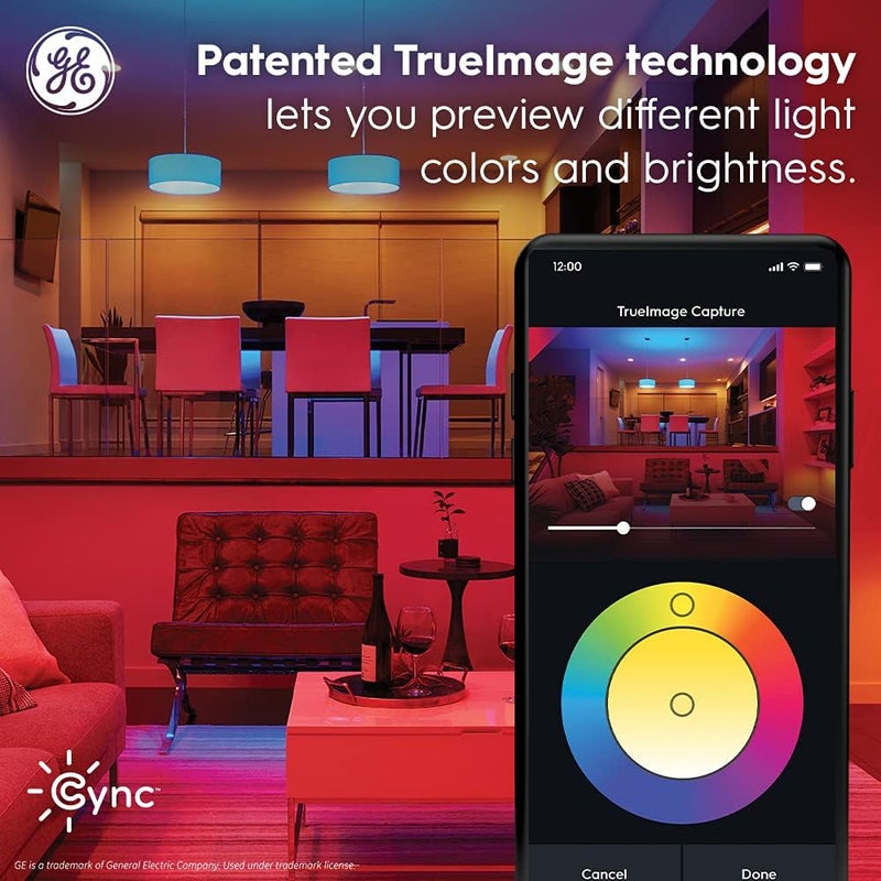 Cync GE Smart LED Strip Light, Color Changing Room Decor LED Light Strip, Works with Alexa and Google Home, Matter Compatible, LED Lights for Bedroom, Millions of Colors and White Tones, 32 Feet - Image 4